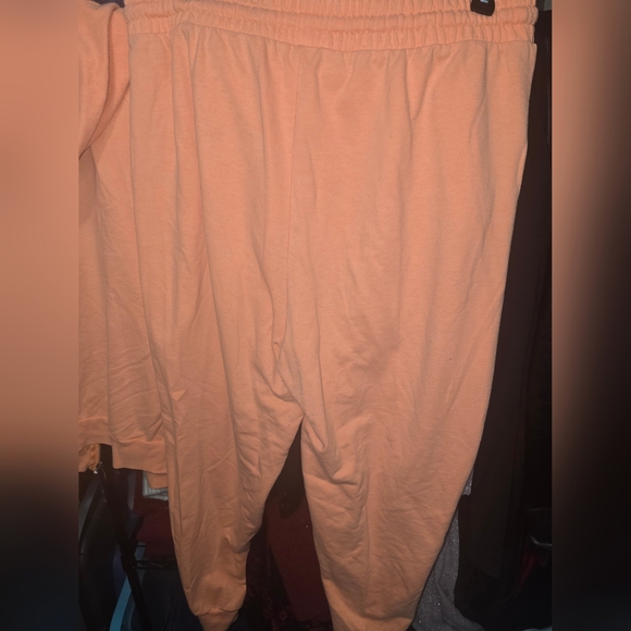 Zenana 2x Bright Orange Jogger Set - Picture 8 of 8
